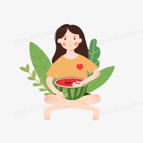 情侣手绘吃瓜头像,情侣手绘吃瓜头像,描绘浪漫时光 第1张 情侣手绘吃瓜头像,情侣手绘吃瓜头像,描绘浪漫时光 第1张